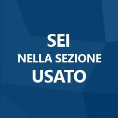 Sei nella sezione Usato
